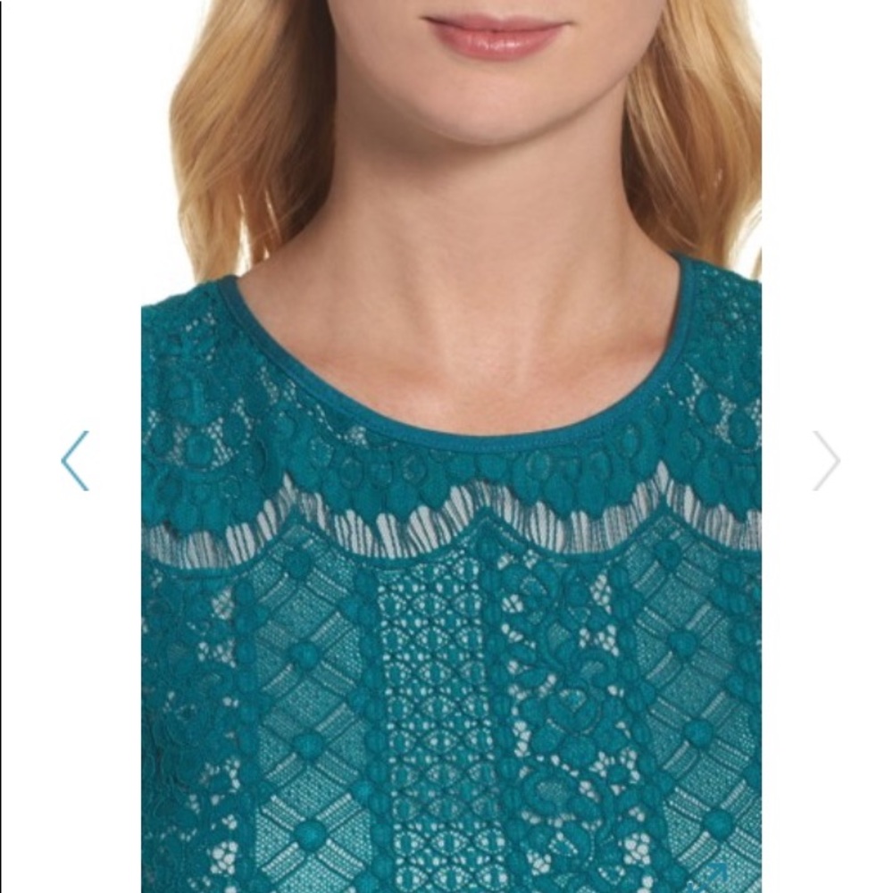 Adrianna Papell Lace A-Line Dress 18W, 22W - Picture 4 of 4